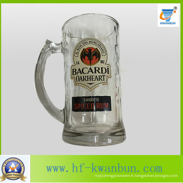 Verre en verre Verre Vente chaude Verre Bière Cup Kb-Hn0491